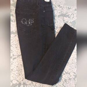 Guess Black Skinny Jeans Sleek Fit